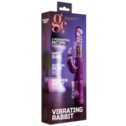 GC Vibro rabbit rotatif Vibe Coin 23cm Violet